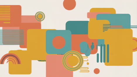 abstract geometric shapes background with modern design