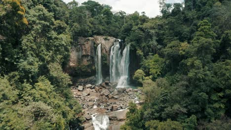 Tropical-Forest-With-Cascading-Streams-Of-Nauyaca-Waterfalls-At-Natural-Park-In-Costa-Rica