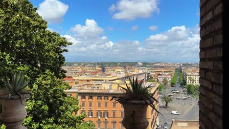 ciudad del vaticano en roma, italia durante el día - vista panorámica
