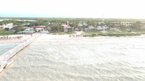 Deck-of-the-beach-of-sisal-yucatan