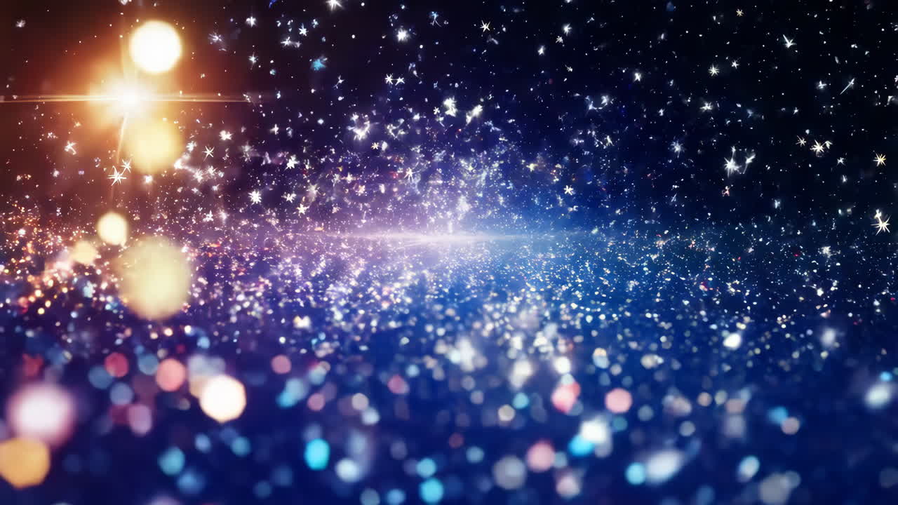 Glittering Festive Background