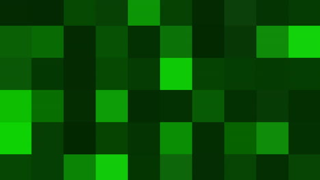 green pixelated pattern