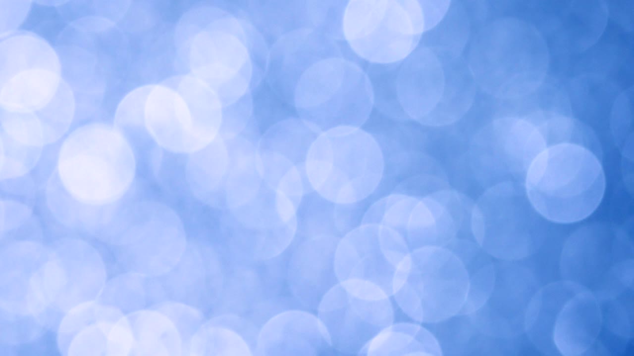 파란색 추상적인 흐릿한 크리스마스 조명 보케 배경