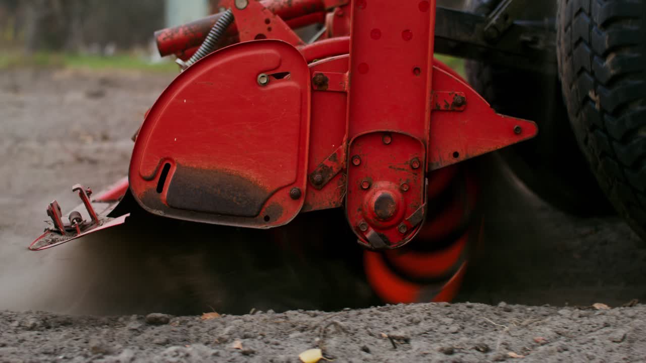 suelo de labranza del tractor