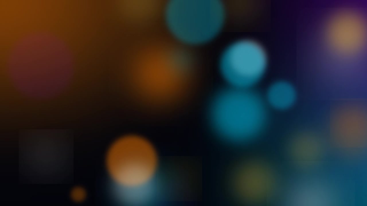 Sfondo astratto con luci bokeh colorate e bagliori soffusi