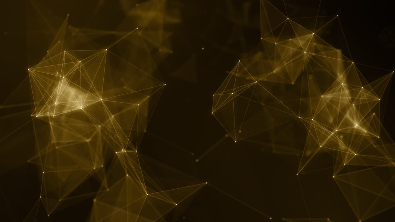 Plexus abstract network white technology science background loop ...