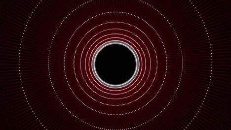 fondo de movimiento de túnel sin costuras 4k