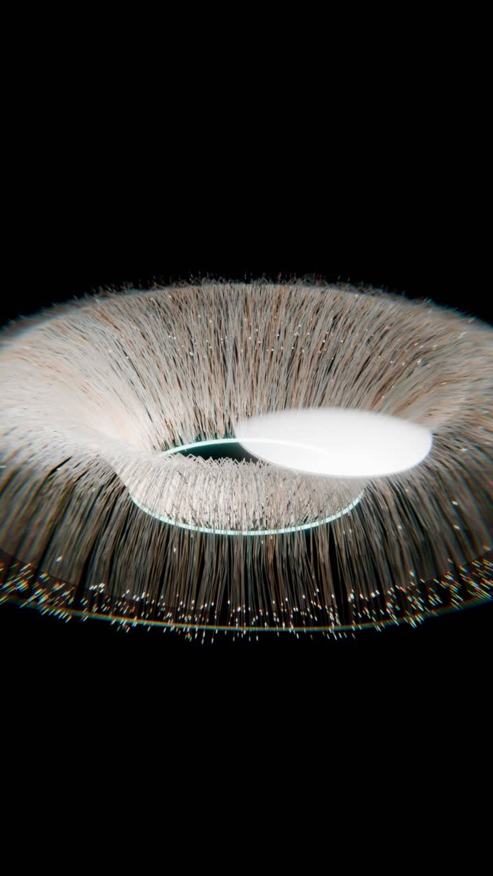 Abstract Futuristic 3D Rendering