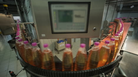 bottling plant production line
