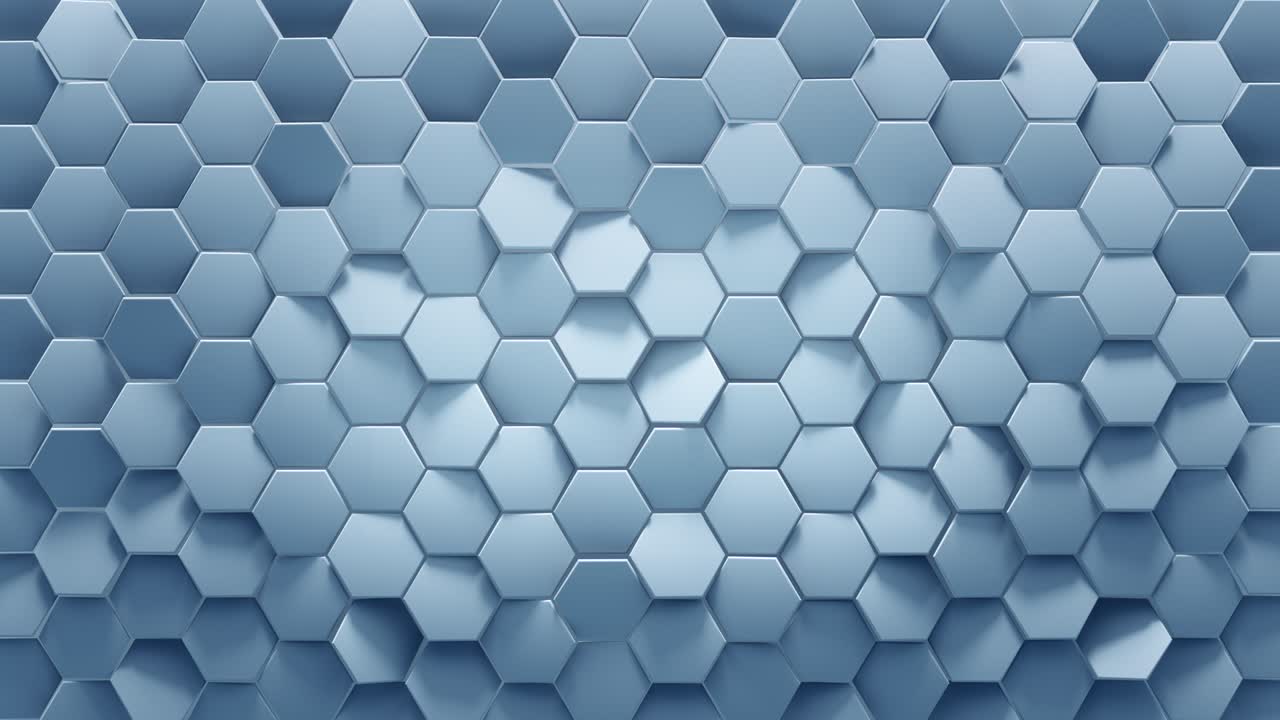 추상적인 벌 배경 (seamless loop) 3d 렌더링 애니메이션