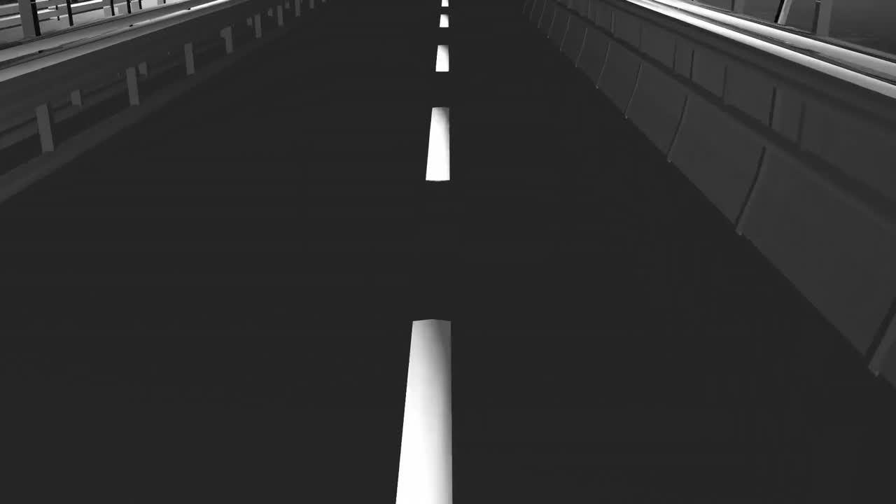 3d 도로 애니메이션