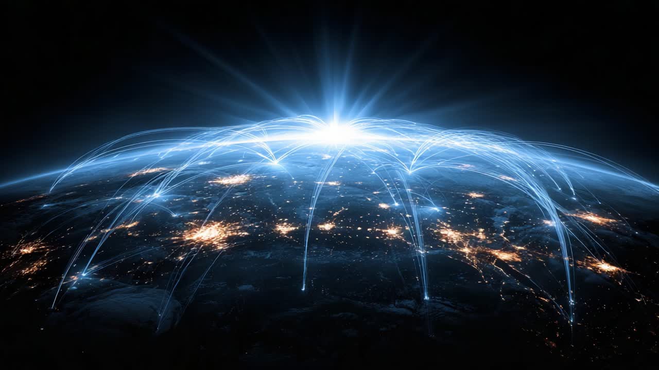 Vibrant Digital Connectivity: An Overview of Networked Spaces Illuminating the Planet as Connectivity Expands and Grows in Complexity