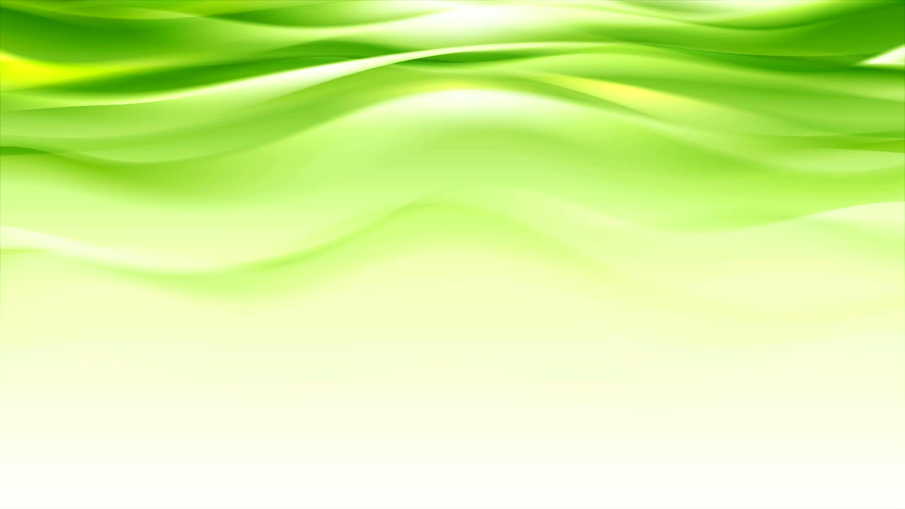 녹색 추상 파동 비디오 애니메이션