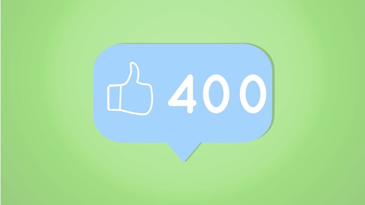 Increasing number of likes 4k