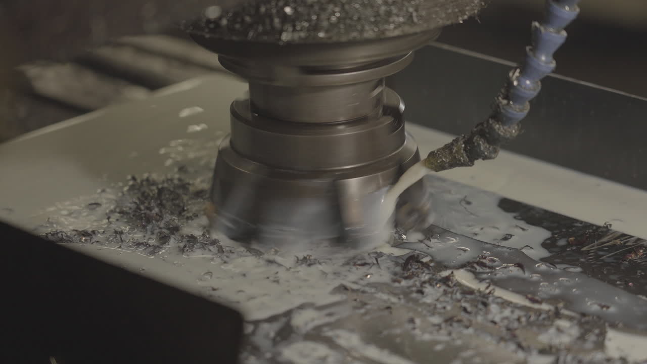 칼 공장에서 칼날의 산업 기계 샌딩 및 연마 강철, 클로즈업