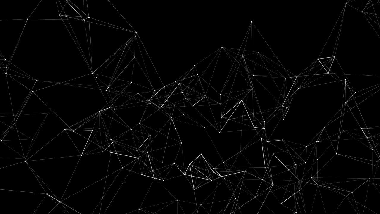 Plexus Abstract internet communication Loop Animation