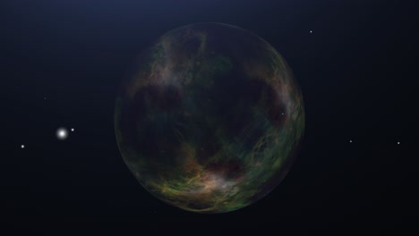 una estrella que ha muerto y está flotando en el universo