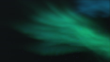 captivating green aurorae illuminate polar skies