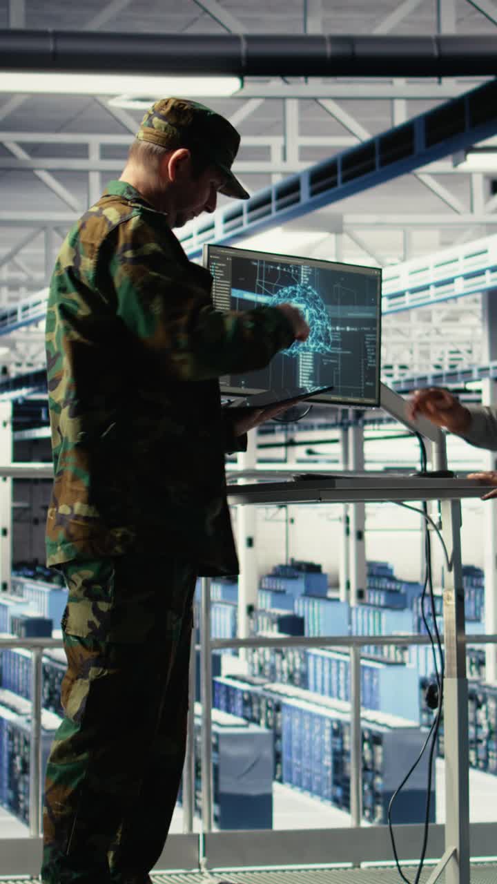 Vertical Video Server Room Army Experts Deploy Ai Tech To Modernize Defense Infrastructure