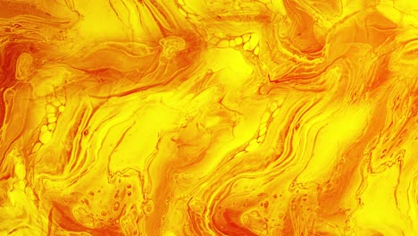 acuarela abstracta fondo de textura naranja efecto de piedra mármol alcohol tinta animación de fondo uhd
