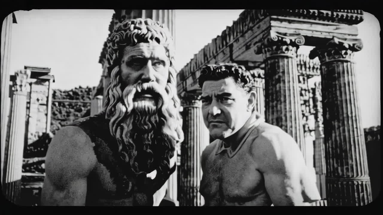 Ancient Sculptures and Ruins