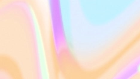 Animación-De-Formas-Viscosas-Orgánicas-De-Color-Naranja-Pastel,-Rosa-Y-Azul-Que-Se-Mueven-Lentamente