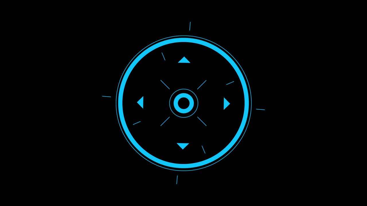 Futuristic technology target