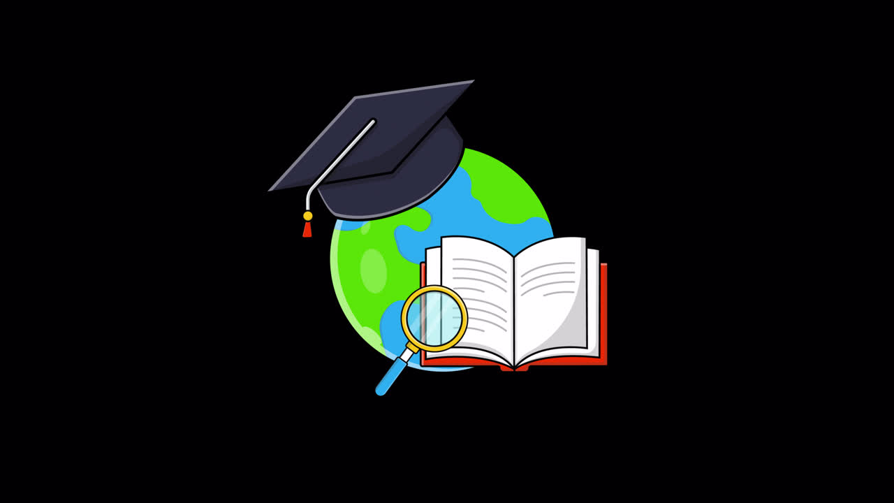 Education, Research, and Global Knowledge Animation