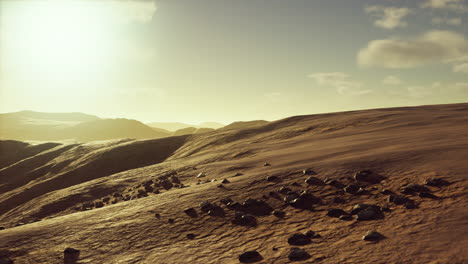 Beautiful-sand-dunes-in-the-Sahara-desert-at-sunset