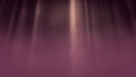 animación de puntos de luz y senderos sobre fondo negro