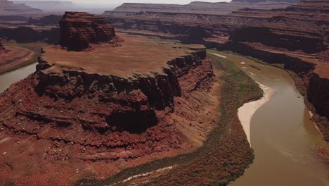 cinematic shots of scenic natural desert formation areas in and around moab