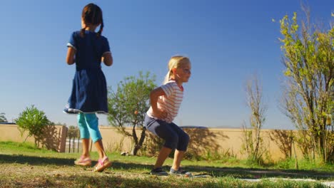 kids playing in the playground 4k