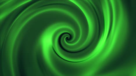 green spiral abstract background