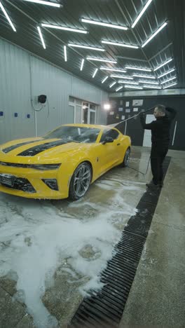 professional car detailing – washing, ceramic coating, and interior cleaning