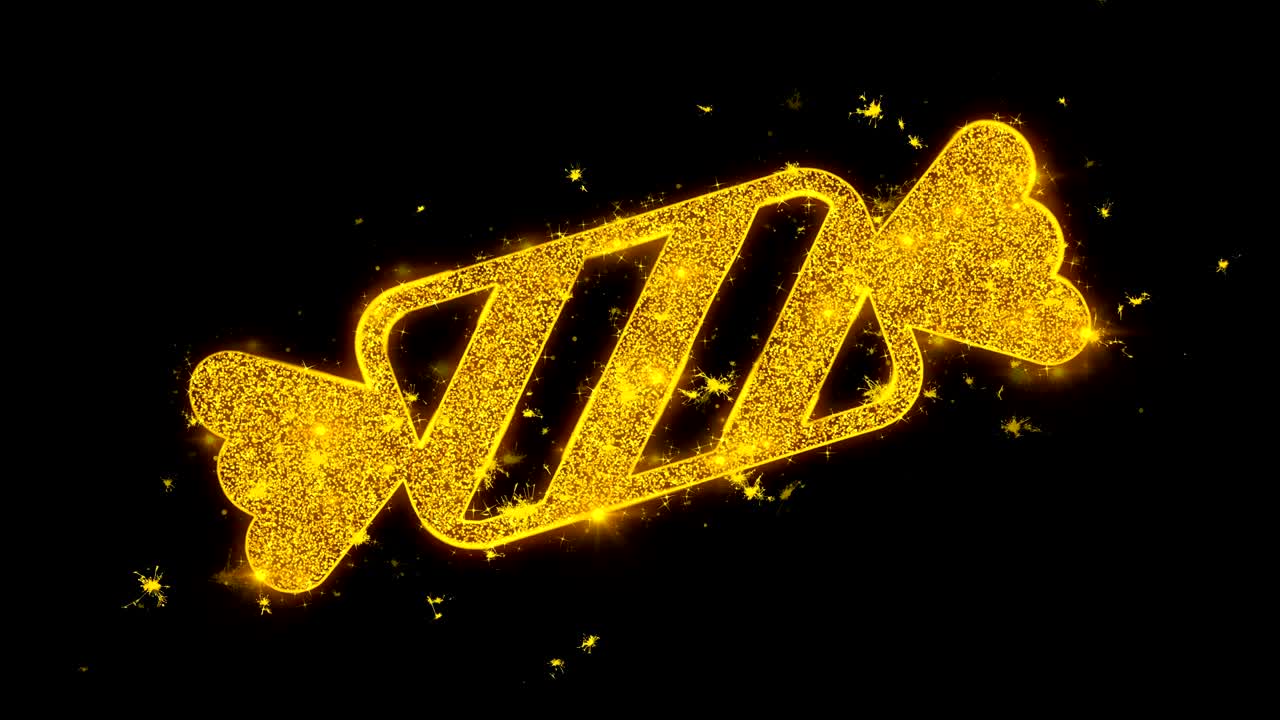 사탕 아이콘은 검은 바탕에 입자를 불꽃으로 만니다.