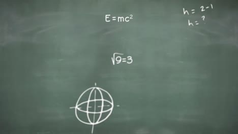 Mathematische-Gleichungen-Und-Symbole-Vor-Grauem-Hintergrund