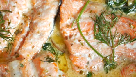 salmón al horno cremoso