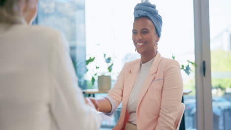 happy business people, handshake