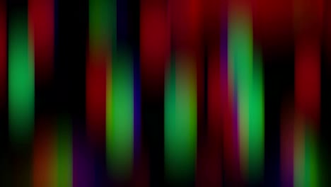 movimiento distorsionado y borroso de luces brillantes multicolores