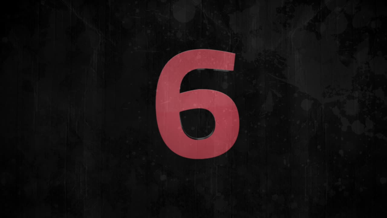 vídeo de cuenta atrás