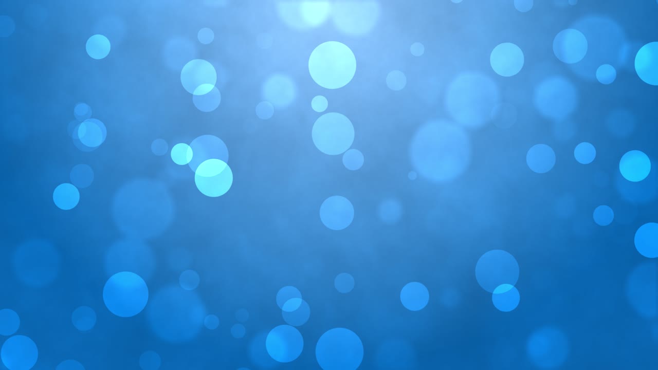 파란 바탕에 반이는 거품이 떠다닙니다.