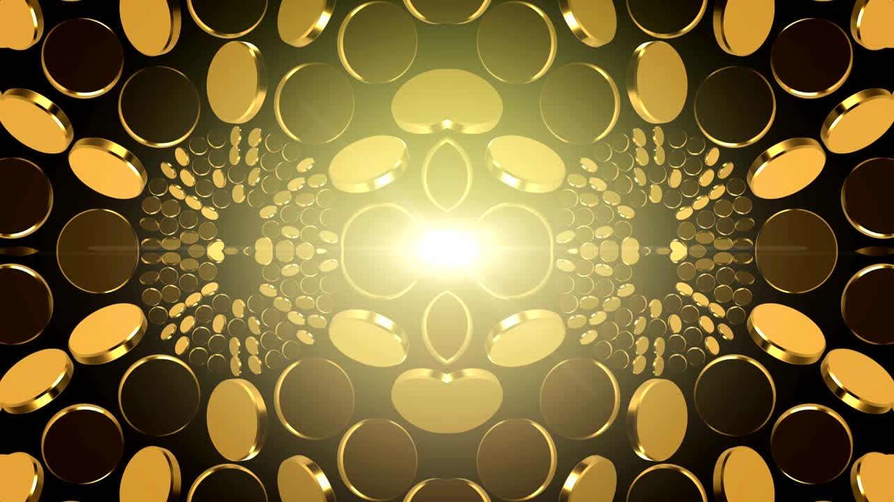 골든 리드 디자인 루프 배경