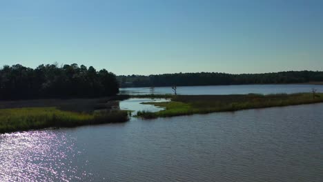 Droning-over-marshes-in-Mississippi