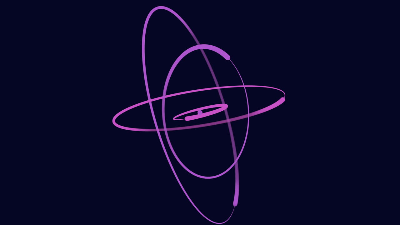 Black circle with green line passing through it