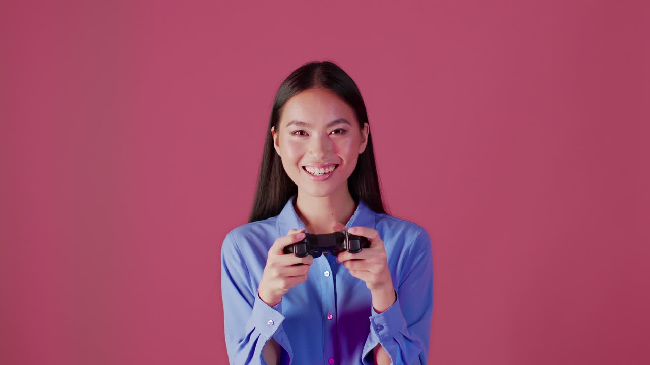 Woman Playing Video Games
