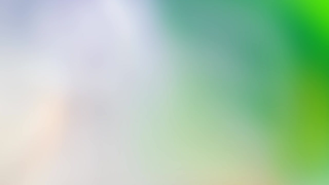 느리게 움직이는 추상적인 흐릿한 루프 배경: 색, 밝은 노란색 및 녹색 색은 애니메이션의 부드러운 색상 전환을 변화시니다. 4k 루프는 자연과 여름 배경에 적합합니다.