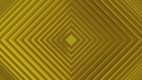 minimalismo amarillo patrón abstracto de cuadrados con el efecto de desplazamiento. animación de anillos limpios blancos. fondo abstracto para presentación de negocios. loop sin costuras 4k 3d render.