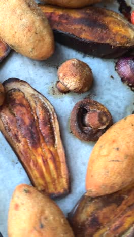 assortment of roasted vegetables