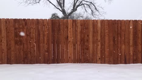 snow falling in slow motion in reverse so it looks like it's lifting