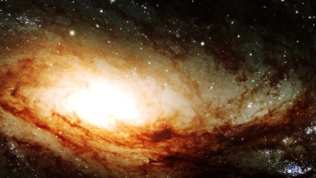 la superficie de una galaxia en el universo